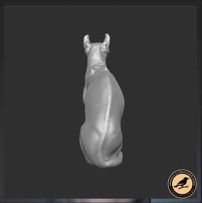 Chat Sphynx des mini-collections Animals and Creatures en impression 3D