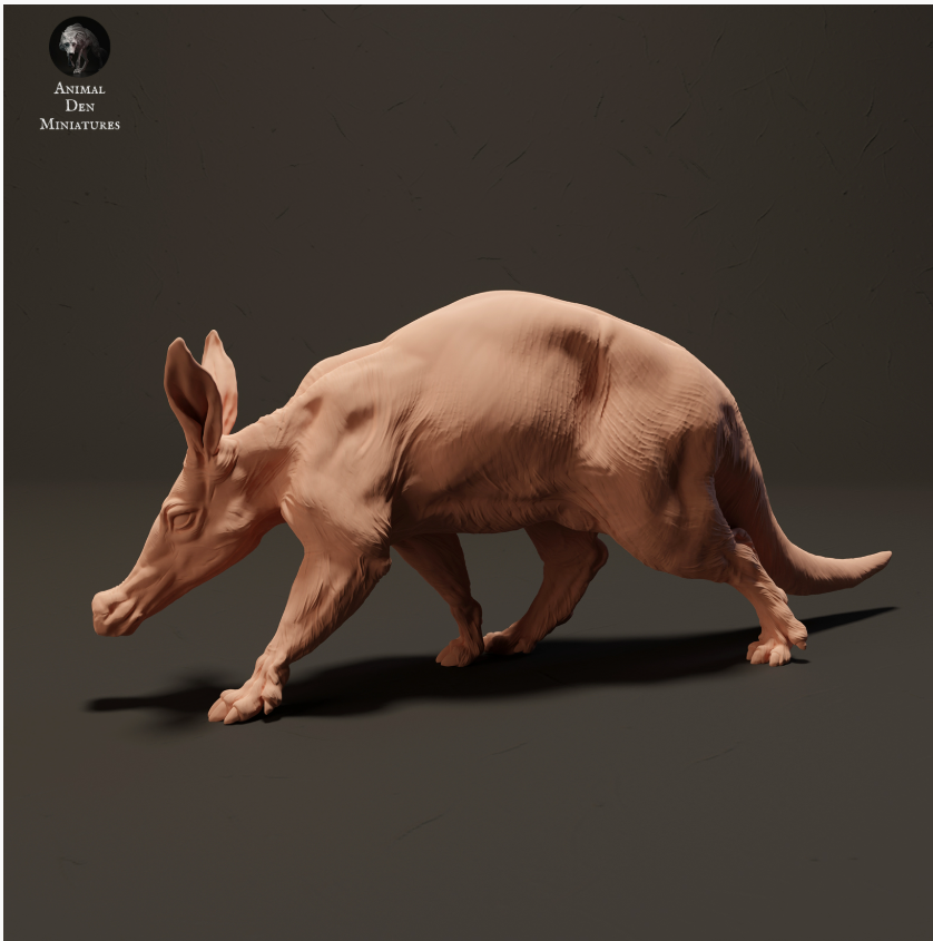Laufendes Erdferkel von Animal den miniatures