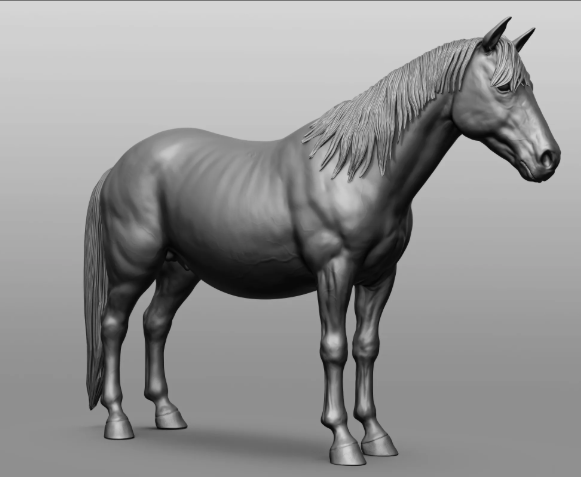 Poney par DaniArtist en impression 3D
