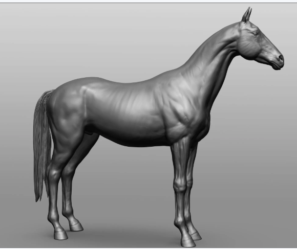Akhal-Teke by DaniArtist as 3D print