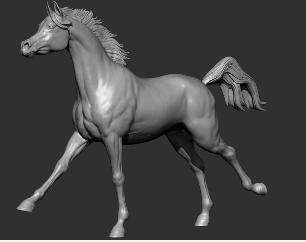 Arabe au galop par DaniArtist
