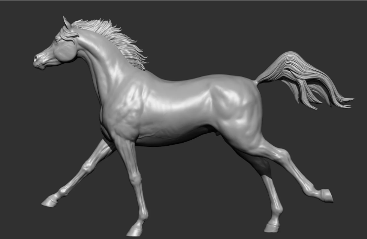 Arabe au galop par DaniArtist