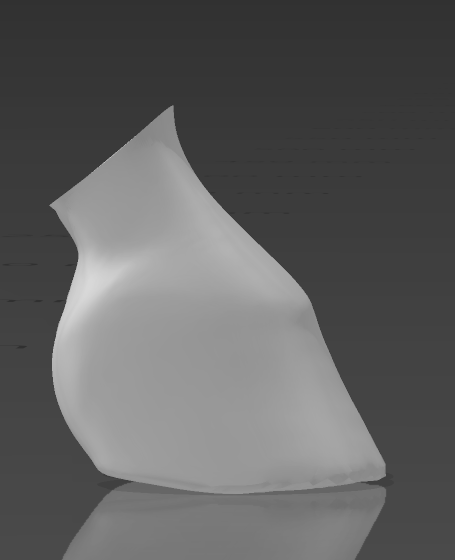 4 pieces of warmblood hooves for customizing model horses from PrintedPonies as 3D print