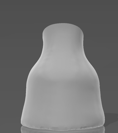 4 Stück Warmblut Hufe zum custen von Modellpferden von PrintedPonies als 3D Druck