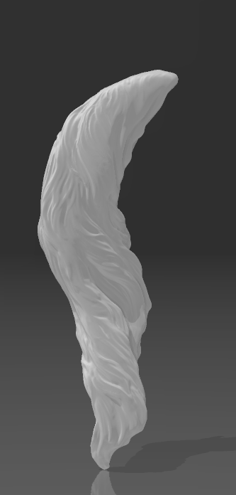 Akhal-Teke tail by PrintedPonies