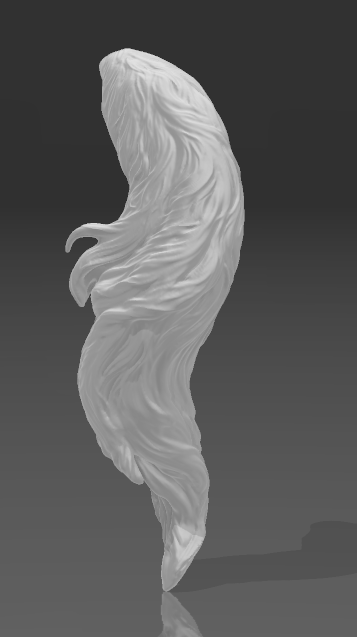 Akhal-Teke tail by PrintedPonies