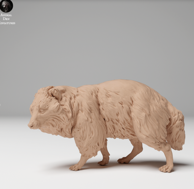 Tanuki d'Animal Crossing en impression 3D