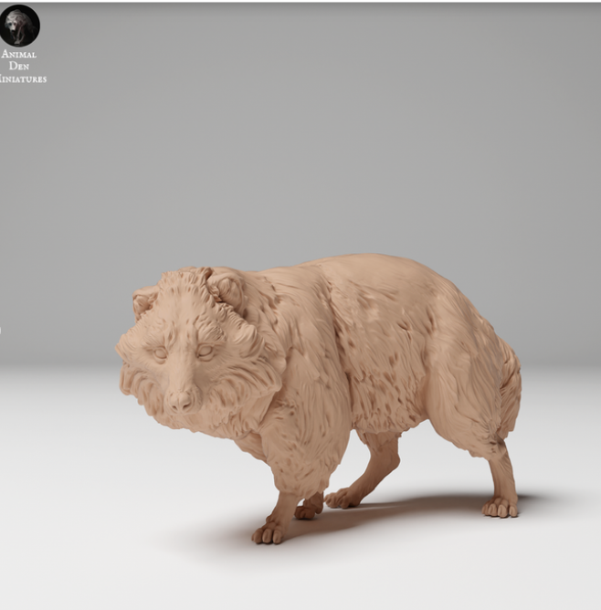 Tanuki von Animal den miniatures als 3D Druck