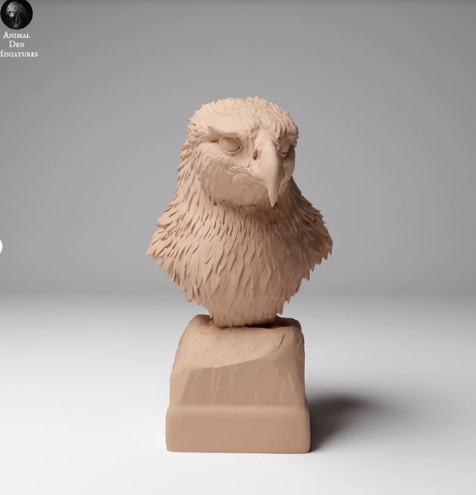 Seeadler Büste von Animal den miniatures als 3D Druck