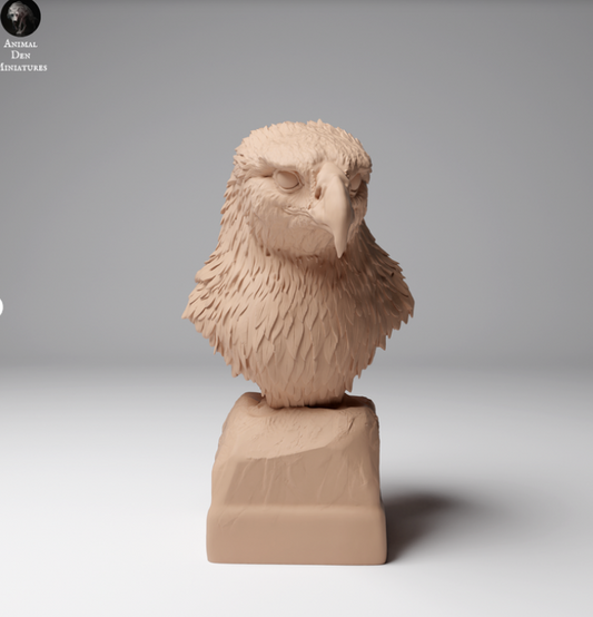 Seeadler Büste von Animal den miniatures als 3D Druck