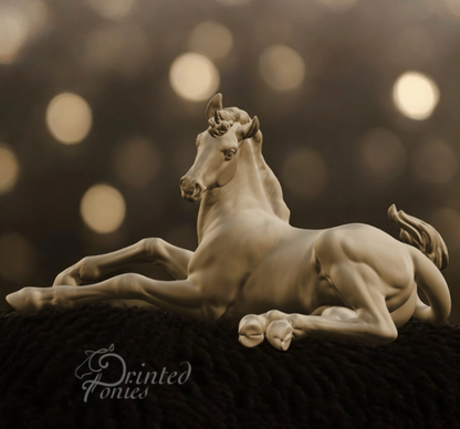 Fohlen Latte "Einhorn-Version" von PrintedPonies als 3D Druck