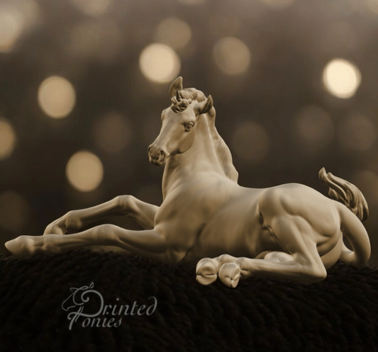 Foal Latte "Unicorn Version" by PrintedPonies as 3D print