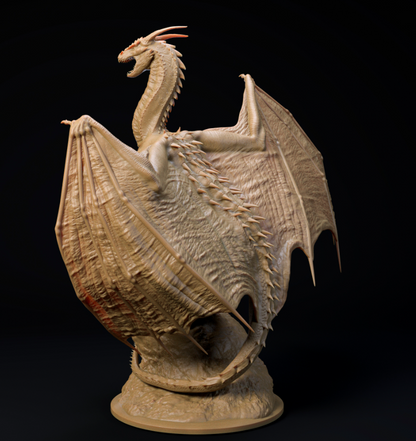 Amaranth Drache von Dino and Dog als 3D Druck