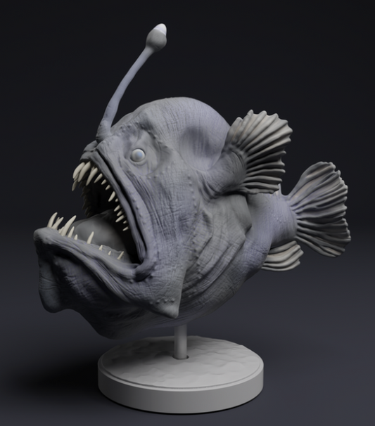 Anglerfisch von Animals den miniatures als 3D Druck