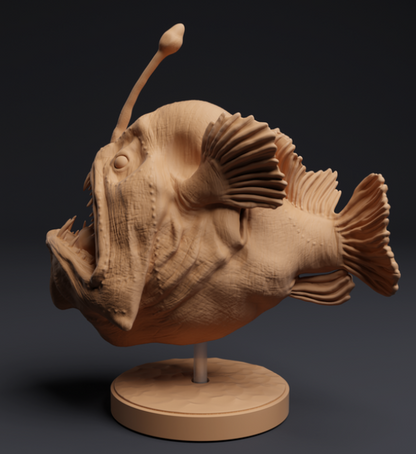 Anglerfisch von Animals den miniatures als 3D Druck