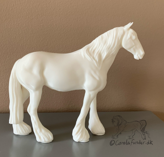 Shire Horse Stute von Carola Funder als 3D Druck