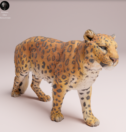 Amur Leopard von Animal den miniatures als 3D Druck