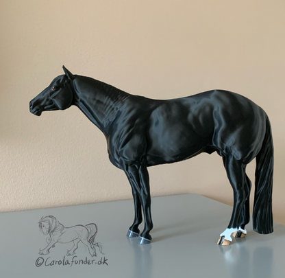 Quarter Horse stallion "Sketch Junior" by Carola Funder as 3D print