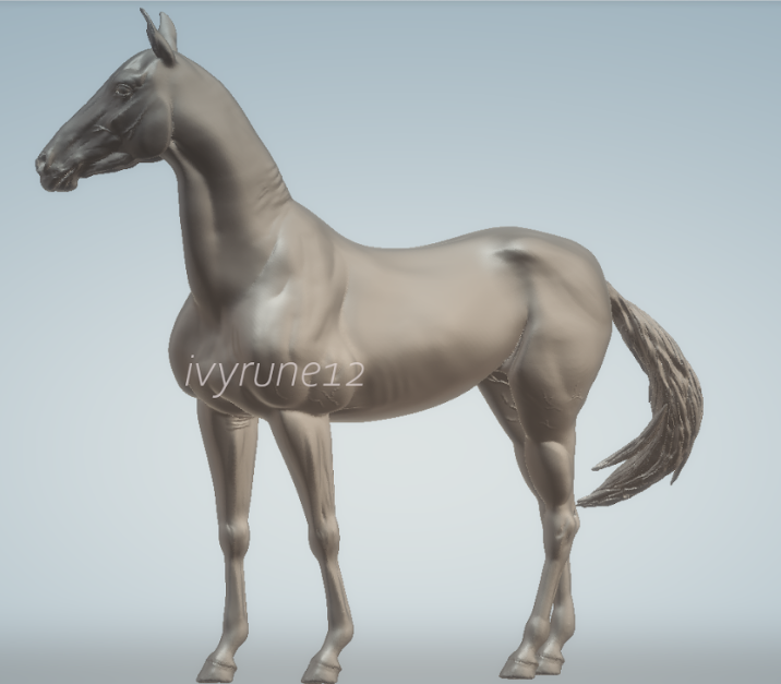 Graceful Akhal-Teke stallion / Exclusive model by Ivyrune12