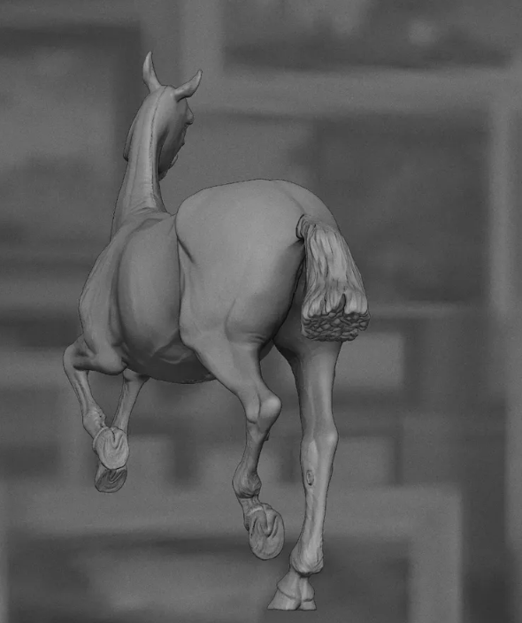 Achal-Teke mare "Victoria" by Mirek_Art_models / Exclusively available from us