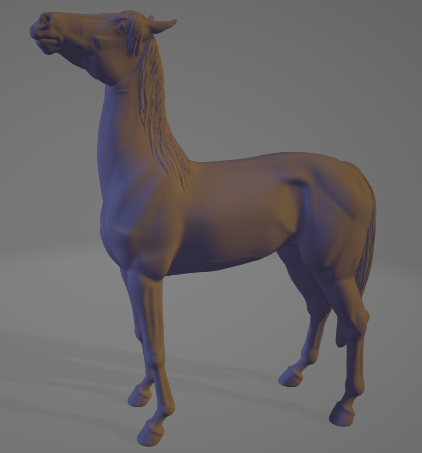 Jument Akhal-Teke "Athena" | Avec ou sans crinière / Disponible exclusivement chez nous