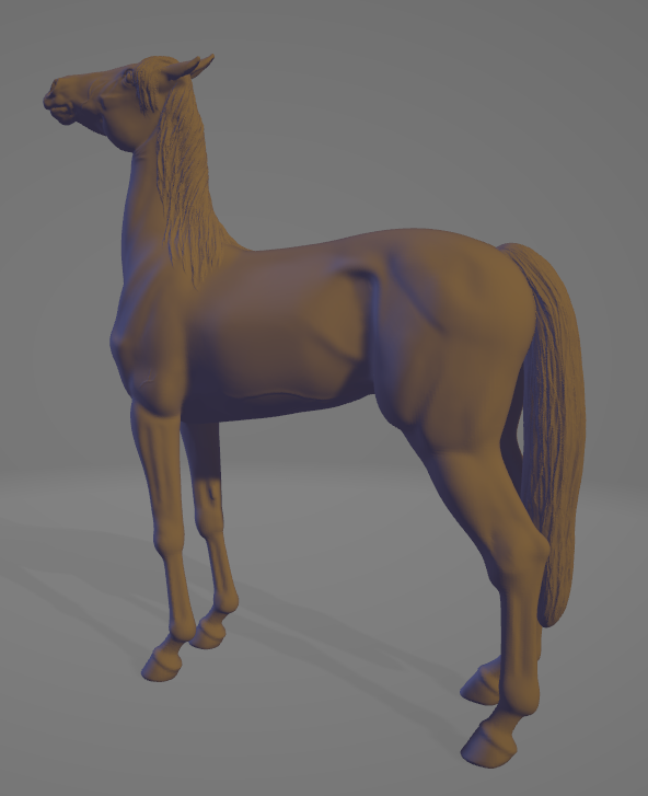 Achal-Teke mare "Athena" | With or without mane / Exclusively available from us