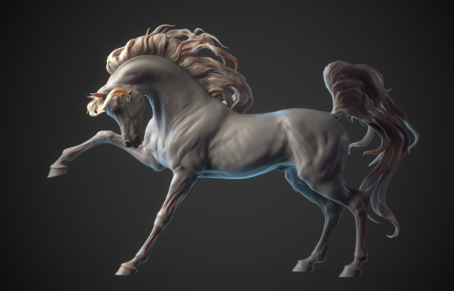 Magically beautiful Arabian "Vincent" by BreathTime as 3D print