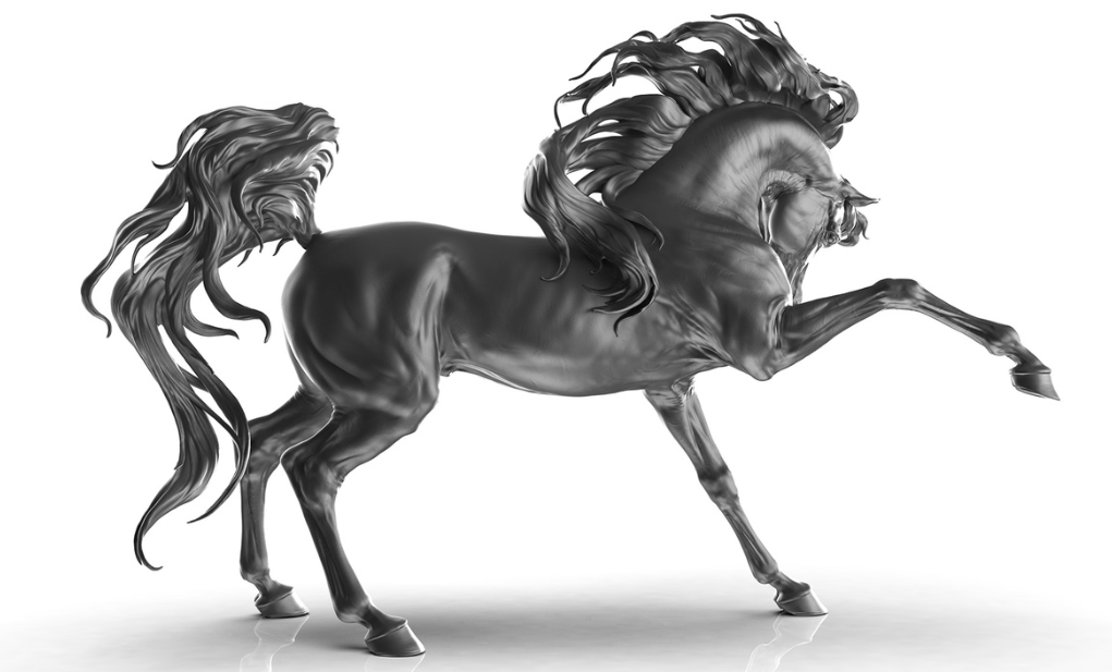 Magically beautiful Arabian "Vincent" by BreathTime as 3D print