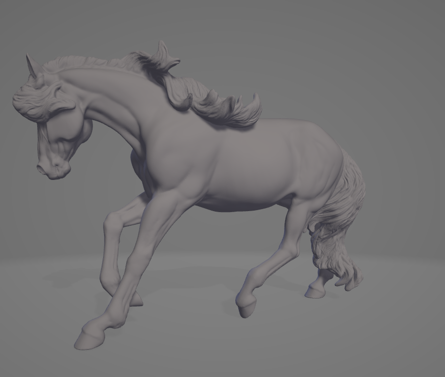 Mustang "Rowdie" by PrintedPonies as 3D print
