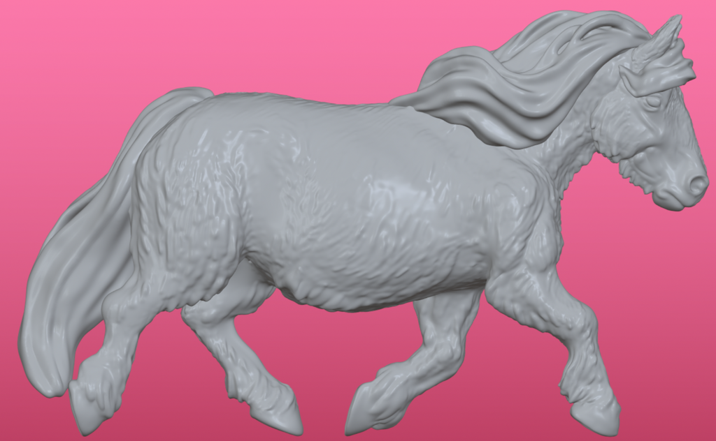 Süßes Shetland-Pony "Lisa" von Neonmarecustoms als 3D Druck