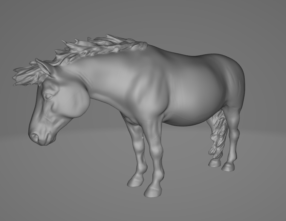 Pony Antonella with long hair by Judith P. / Exclusive model for A&amp;M-Designs