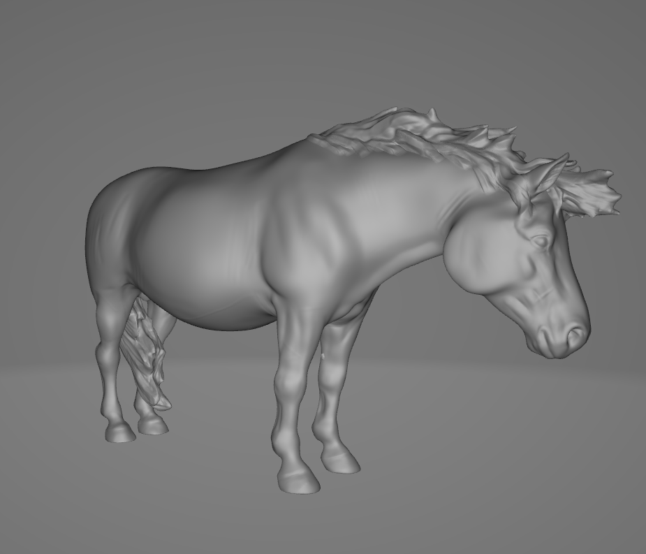 Pony Antonella with long hair by Judith P. / Exclusive model for A&amp;M-Designs