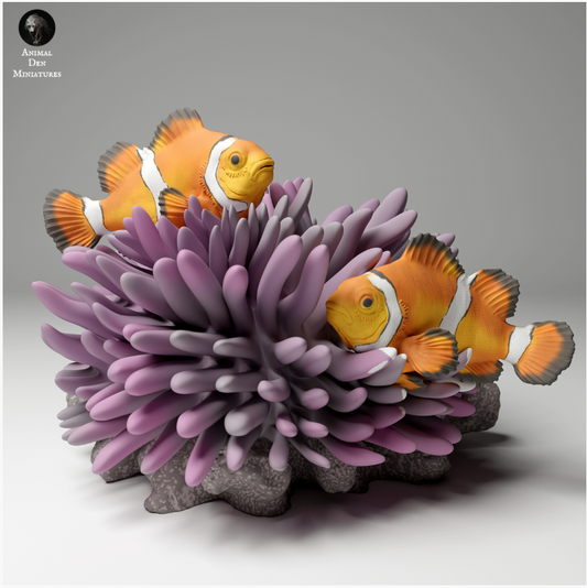 Clownfische von Animals den miniatures als 3D Druck