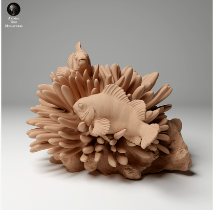 Clownfische von Animals den miniatures als 3D Druck
