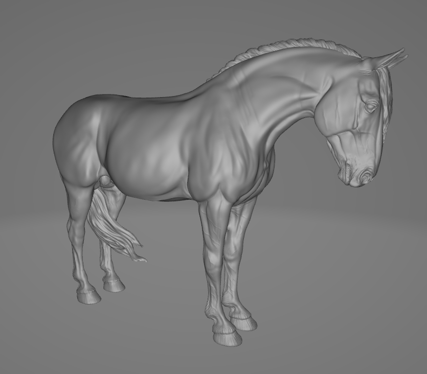 Lusitano stallion "Deja-Vu" by Mirek_art_models / Exclusively available from us