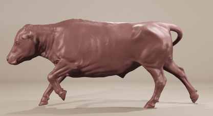 Rennender Bulle von PPD