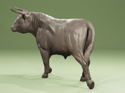 Stolzer gehender Stier von PPD