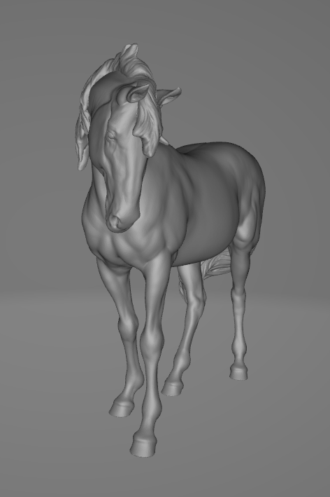 Stute Shay von PrintedPonies als 3D Druck