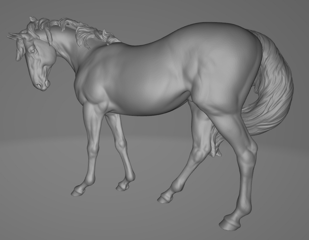Jument Shay de PrintedPonies en impression 3D