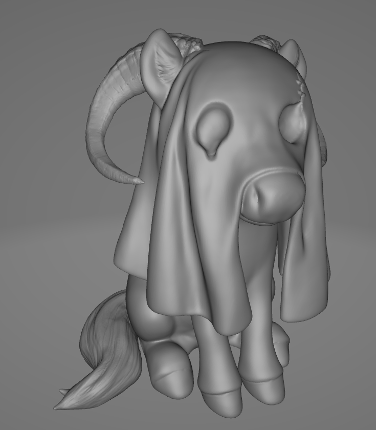 Halloween Chibi Poney "Boo-Hoo" en 3 versions par Foxys_repaints / Exclusivité chez nous