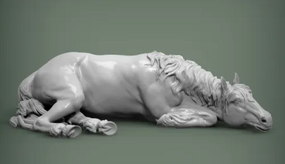 Schlafendes Pferd  von Alexander3dart als 3d Druck