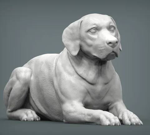 Labrador ( liegt ) von Alexander3dArt