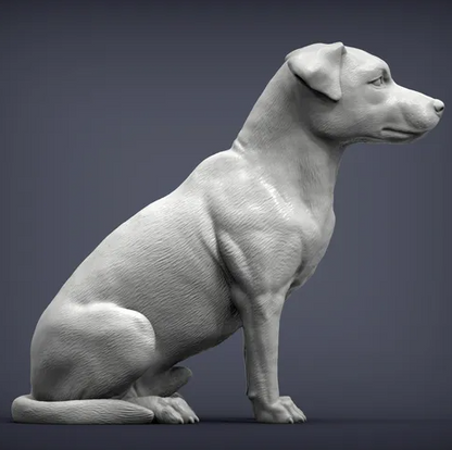 Sitzender Jack Russel von Alexander3dArt