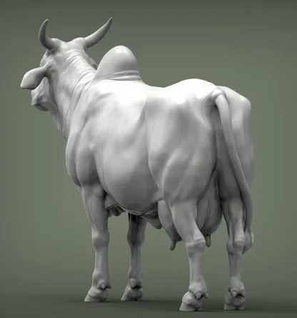 Indische Kuh von Alexander3dart als 3D gedruckte Figur