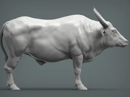 Asiatischer Büffel von Alexander3dart