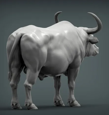 Asiatischer Büffel von Alexander3dart