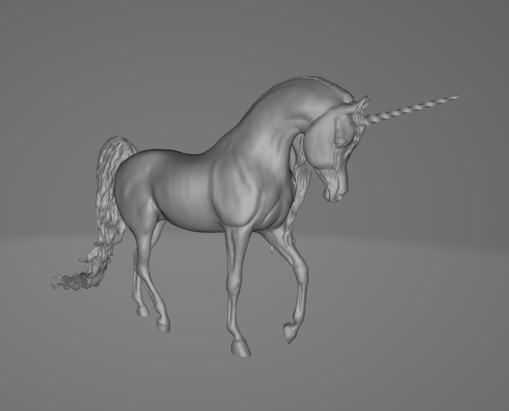 Licorne Serafina par Aislinn Brender Ford / En collaboration