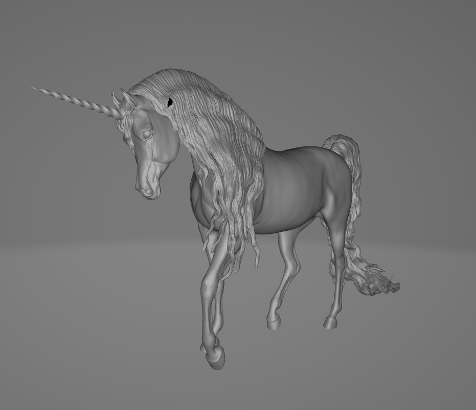 Licorne Serafina par Aislinn Brender Ford / En collaboration