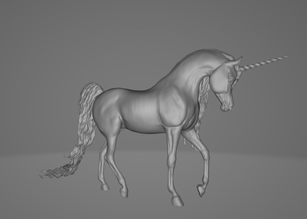 Licorne Serafina par Aislinn Brender Ford / En collaboration