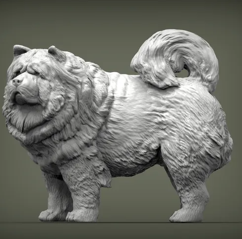 Chow Chow von Alexander3dArt